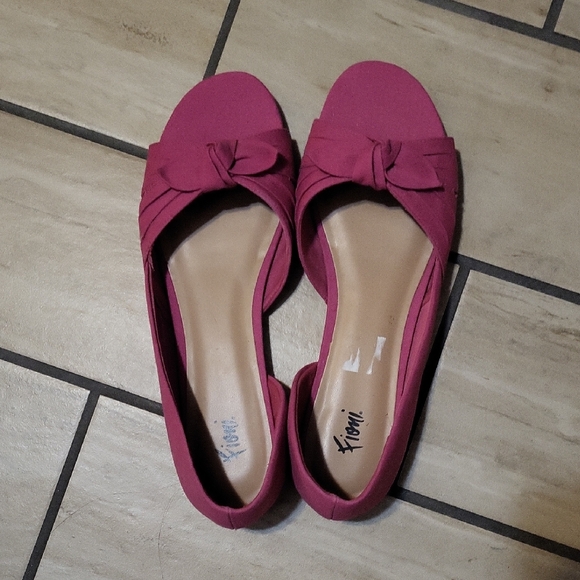 FIONI Clothing Shoes - SALE--FIONI Clothing Pink Women's Flats